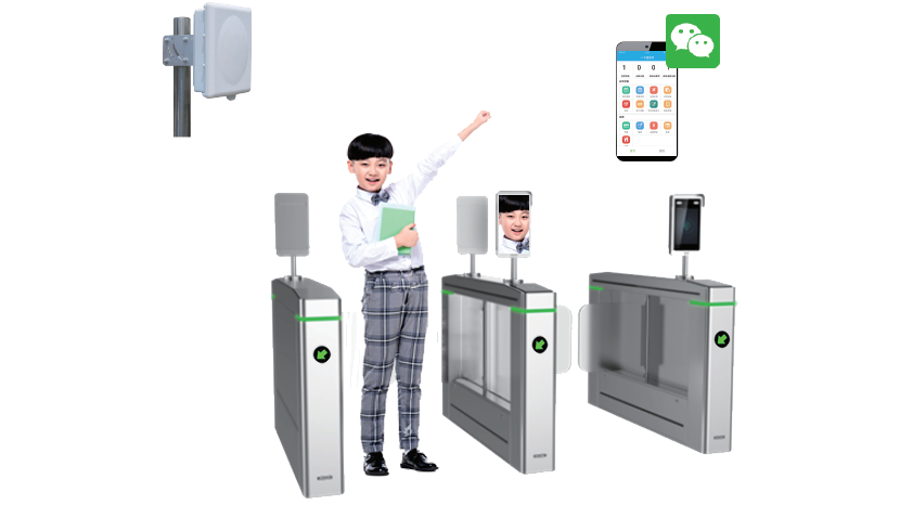 The student has the right to enter/exit the school, and push the information of entry/exit to the parents